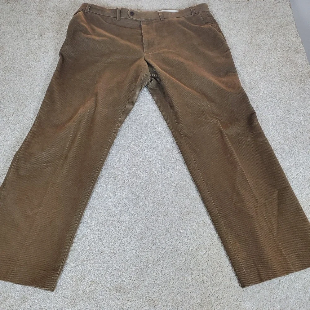 Lauren Ralph Lauren Men's Tan Corduroy Pants Tagged 38X29 Actually Measure 39X29
